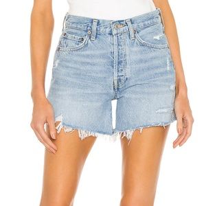 Agolde, Parker Long Jean Shorts (Revolve, size 28)